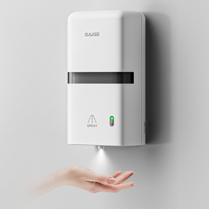 Saige Dispensador Automático de Jabón Líquido de Plástico ABS sin Contacto, Sensor Activado, Montaje <span class=keywords><strong>en</strong></span> Pared para Baño, Inodoros Domésticos, Jabón de <span class=keywords><strong>Espuma</strong></span> - Product Image 1