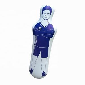 Stock PVC entraînement de football gonflable Free-Kick Air defender <span class=keywords><strong>Mannequin</strong></span> exercice de <span class=keywords><strong>d</strong></span>éfense factice obstacle - Product Image 3