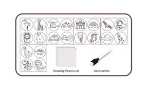 Çocuklar için ITTL çocuk projeksiyon eğitim masası çanta projektör çizim kurulu projektör - Product Image 4