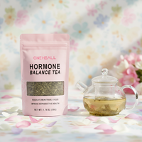 OEM/ODM Remedy Restore Thé aux herbes saveur menthe verte, soutien naturel de l'équilibre hormonal pour le cycle menstruel, thé santé en vrac