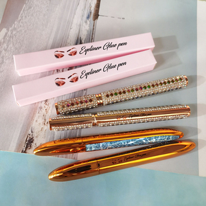 Stylo eyeliner à paillettes liquide transparent noir Bling avec boîtes crayon eyeliner végétalien imperméable à l'eau de marque privée - Product Image 3