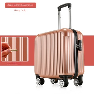 Lựa chọn nghiêm ngặt 18 inch ABS + PC không thấm nước mềm xử lý trường hợp hành lý với mật khẩu khóa nhà máy trực tiếp bán buôn - Product Image 5