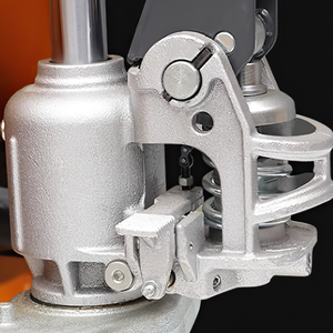 2 Tonnen manueller Hands tapler mit Import pumpe 1200MM Hubhöhe PU-Räder - Product Image 5