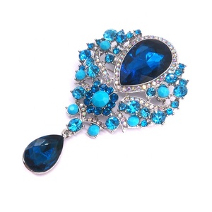2019 grandes de <span class=keywords><strong>Carnaval</strong></span> vestido de diamantes de imitación de cristal broche Pin - Product Image 2
