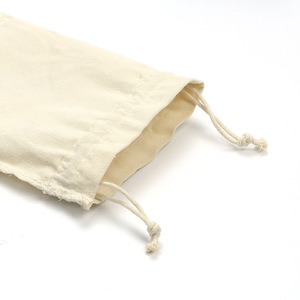 Nicro all'ingrosso Eco Friendly Logo personalizzato con un dollaro in dollari stampato filmare stringa di cotone lino piccolo sacco da dollari - Product Image 5