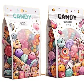 Popular Newest Product Custom Printed Pouch Packaging For Chocolates And Sweets Factory Direct Smell Proof Mylar Bags