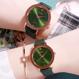 นาฬิกาควอทซ์สายคู่ ดีไซน์สวยงาม ทันสมัย หรูหรา ระดับไฮเอนด์ กันน้ำ - Product Image 1