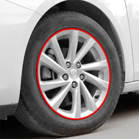 8M/Rouleau Protection de jantes de voiture, bande décorative, garde-pneu, moulure de garniture