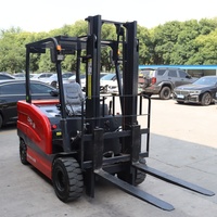 Chariot élévateur électrique haute capacité 2 tonnes, 3,5 tonnes, 4 tonnes, alimenté par batterie au lithium, transpalette d'entrepôt avec certification CE ISO, livraison gratuite