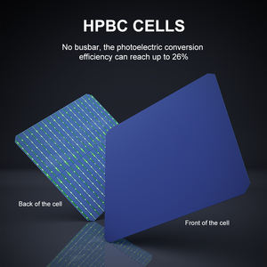 250W 18V HPBC フレキシブル ソーラーパネル バックコンタクト 軽量 巻取り可能 薄型 ソーラーパネル キャンプ RV オフグリッド 船舶用 - Product Image 3
