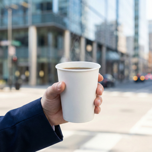 Gobelet en papier à paroi simple écologique de 6 oz (180 ml), recyclable, jetable, pour café chaud, boissons froides et restauration - Product Image 5