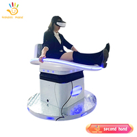Simulateur de surf de seconde main 9D VR intérieur/extérieur réalité virtuelle snowboard sport cinéma métal et matière plastique