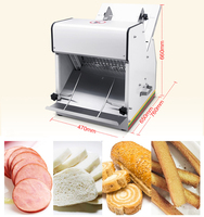 Machine à trancher le pain de haute qualité, 31 pièces, machine à trancher les baguettes, machine à trancher les toasts, équipement de boulangerie