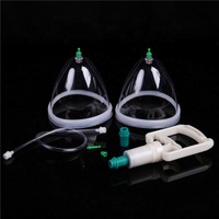 Nouvelle pompe d'agrandissement du sein 13cm Lady B C D Cupping Therapy L Size Chest Gain Massage Appliance
