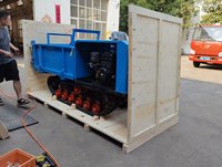 Mini-dumper sur chenilles de 1,5 tonne avec moteur EPA Euro V, tout-terrain, pour travaux de jardinage et de construction