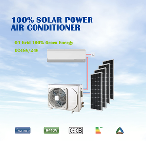 เครื่องปรับอากาศพลังงานแสงอาทิตย์แบบไฮบริด AC/DC/AC+DC  กำลังไฟฟ้า 12000 18000 24000 บีทียู รุ่น D-Solar AC 12000 บีทียู 18000 บีทียู  ระบบพลังงานแสงอาทิตย์แบบโซลาร์เซลล์และไฟฟ้ากระแสตรง - Product Image 3