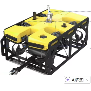 Véhicule de détection fluviale, robot sous-marin de 200 m avec moteur sans balais, télécommande en alliage, caméra vidéo 4K pour l'exploration marine - Product Image 4