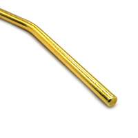 Services de formage de fils sur mesure en acier inoxydable plaqué or pour bras de trémolo fabriqué par Spring Machine pour pièces de guitare électrique