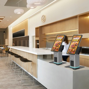 21.5 & quot tầng đứng tự dịch vụ <span class=keywords><strong>kiosk</strong></span> Win10 để đặt hàng, cảm ứng <span class=keywords><strong>kiosk</strong></span> tất cả các tầng thường vụ màn hình cảm ứng SDK TFT-LCD hoặc LED - Product Image 3