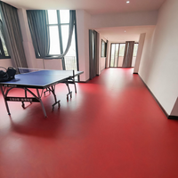 Revêtement de sol sportif Runsure haute densité 22 dB en PVC acoustique pour rénovation sur carrelage, idéal pour salle de sport, garantie 10 ans
