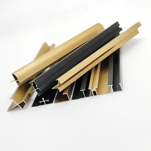 Trang trí giọng kim loại dải nhôm bảo vệ cạnh TRIM cho tấm Tường - Product Image 1