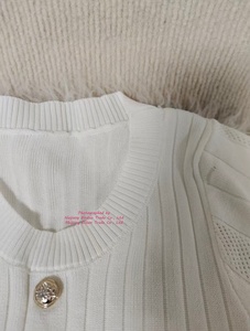 Abito lungo da donna <span class=keywords><strong>in</strong></span> maglia a costine <span class=keywords><strong>rosa</strong></span> shocking, a maniche corte, con bottoni decorativi <span class=keywords><strong>in</strong></span> perla, aderente, elegante per feste e serate - Product Image 5