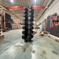 Support de Rangement Professionnel pour Équipement de Fitness en Gros – Rangement Pratique pour 5/8/10 Paires d'Haltères