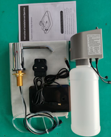 HLK Manufacturer Supply Touchless Copper Foam Faucet Anti-bacterial Automatic Sensor Soap Dispenser Single Hole Bedroom Use