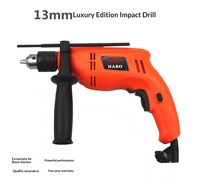 Perceuse à percussion à vitesse variable continue HABO JT-13 de 13 pouces, marteau perforateur rotatif 220V 32mm pour le perçage du bois