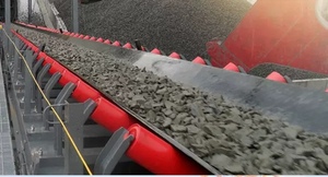 EP100 4 Katlı 10mm Aşınmaya Dayanıklı Kauçuk Konveyör Bant 600mm Uzunluk DIN 22210 STD 12 Mpa Çekme Dayanımı Ev Kullanımı İçin Ayarlanabilir - Product Image 2