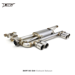 Sistema de <span class=keywords><strong>Escape</strong></span> BOSKA de 1 Eje para <span class=keywords><strong>BMW</strong></span> M3 <span class=keywords><strong>E46</strong></span> 2004-2006, Válvula de Control de <span class=keywords><strong>Escape</strong></span>, Silenciador, Acero Inoxidable - Product Image 3