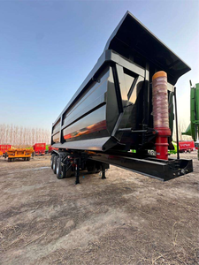 Remolque Hidráulico de 3 Ejes con Volquete Trasero de 40m³ en Venta - Product Image 6