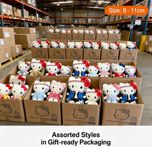 Llavero de Peluche Personalizado Hello Kitty en Oferta, Bonito Colgante de Peluche de Dibujos Animados para Regalo y Promoción OEM, Venta al por Mayor con MOQ Bajo - Product Image 2