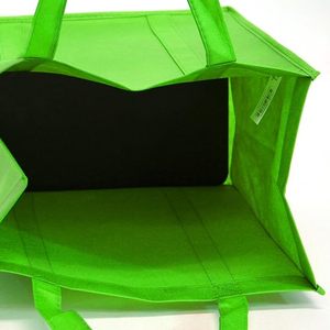 Bolsas de Compras Ecológicas Reutilizables con Base Reforzada, Hechas de Polipropileno 100% No Tejido - Product Image 3