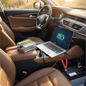 Convertisseur de courant pour voiture monophasé YONGFA, DC12V vers AC230V, utilisation domestique et pour appareils électroménagers, <span class=keywords><strong>mini</strong></span> convertisseur à onde sinusoïdale modifiée, convertisseur OEM - Product Image 1