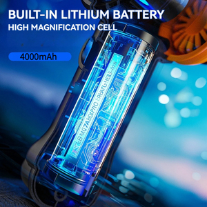 Aspiradora para Auto, Succión Potente, Inalámbrica, Recargable, Potente, Recolector de Polvo de Mano, Mini Lavadora para Auto y Electrodomésticos - Product Image 3