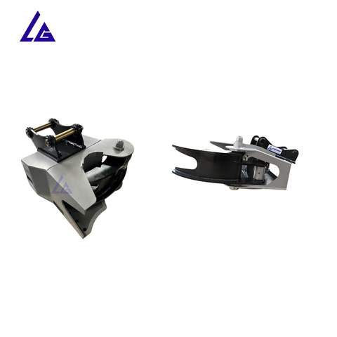 Excavator Hydraulic Tree Log Trunk Shear Attachment Hydraulic Wood Cutter for Forestry