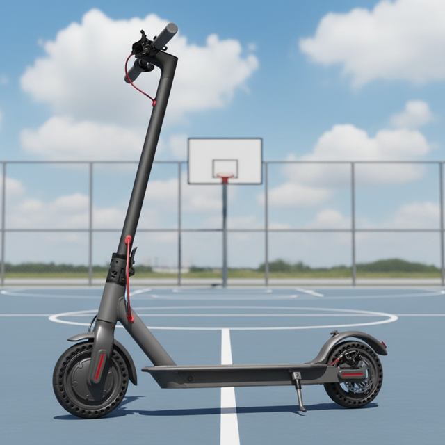 Foldable Adult Electric Scooter, CE Certified, EU & USA Warehouse, 8.5" Honeycomb Solid Tire, Lightweight Commuter E Scooter