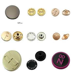 Richbutton <strong>Customized</strong> Pattern Logo Garment <strong>Buttons</strong> Zinc Alloy 17mm Denim Jeans <strong>Button</strong> - Product Image 4