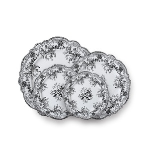 Platos de Porcelana Cerámica Modernos, Reutilizables y Portátiles de Alta Calidad para Hoteles y Restaurantes, Personalizables para Banquetes y Bodas - Product Image 2