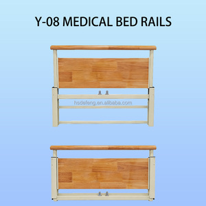 Barrière de sécurité télescopique pour <span class=keywords><strong>lit</strong></span> d'hôpital en acier au carbone, pliable, pour le côté du <span class=keywords><strong>lit</strong></span>, pour les patients - Product Image 4
