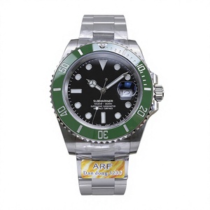 Reloj Mecánico de Lujo, Super Calidad, Resistente al Agua, 41mm, Acero 904L, Fábrica ARF, Movimiento 3235, Cerámica Verde, Reloj de Buceo - Product Image 1