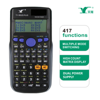 Calculatrice Scientifique Intelligente Fx-991ES Plus pour Examen Scolaire, 417 Fonctions, Calculatrice Scientifique Électronique de Mathématiques Avancées