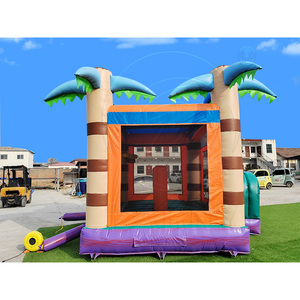 <span class=keywords><strong>Castillo</strong></span> Inflable con Palmeras, <span class=keywords><strong>Castillo</strong></span> Inflable con Temática Tropical para Exteriores - Product Image 3