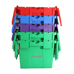 73L Industrial Storage Nestable Moving Tote logistic crate plastic turnover crate