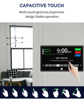 Écran Tactile Capacitif Android 21 à 32 Pouces OEM Tout-en-Un, PC Mural pour Affichage de Réservation de Réunions Professionnelles avec NFC