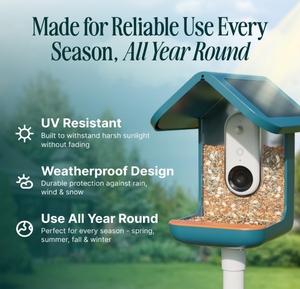 Caméra de mangeoire à <span class=keywords><strong>oiseaux</strong></span> intelligente 2026, style tendance, identification des espèces d'<span class=keywords><strong>oiseaux</strong></span> par IA, photo 5MP, vidéo 2K HD, diffusion en direct, vidéo au ralenti - Product Image 4