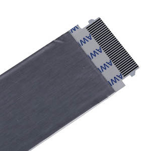 สายเคเบิลแบนแบบแข็ง Solid Flat Twin Earth Cable FFC สายเคเบิลแบนแบบยืดหยุ่น 0.5 มม. Pitch Awm 20861 105c 60v vw 1 สายเคเบิลแบน สายริบบิ้นแบน - Product Image 5