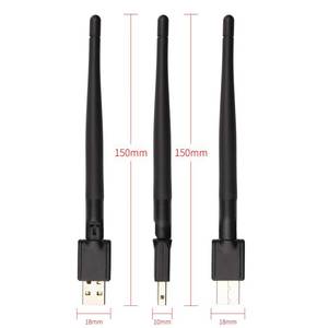 Adaptador Wifi USB Inalámbrico MTK <span class=keywords><strong>7601</strong></span> a Precio Económico, Tarjeta de Red de 150 Mbps, Receptor de 2.4G, Antena de Alta Ganancia de 3dBi para PC de Escritorio - Product Image 3