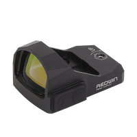 Red Win Corsac 1x24x17 Red Dot Scope MOS ATO 50000 heures d'autonomie de la batterie IP67 Étanche Antichoc 1200g Red Dot Scope